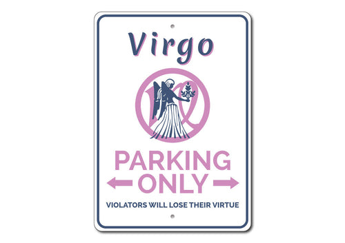 Virgo Parking Sign