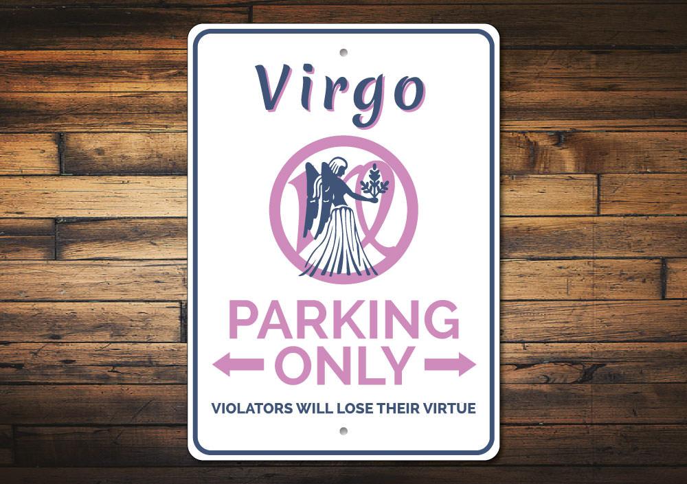 Virgo Parking Sign