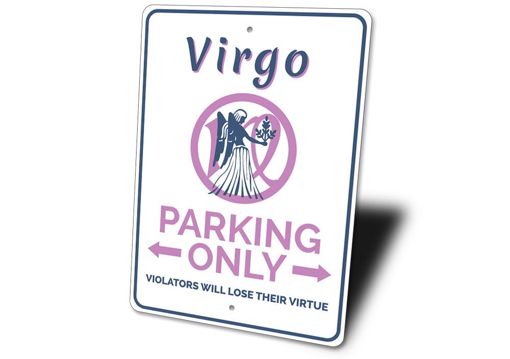 Virgo Parking Sign