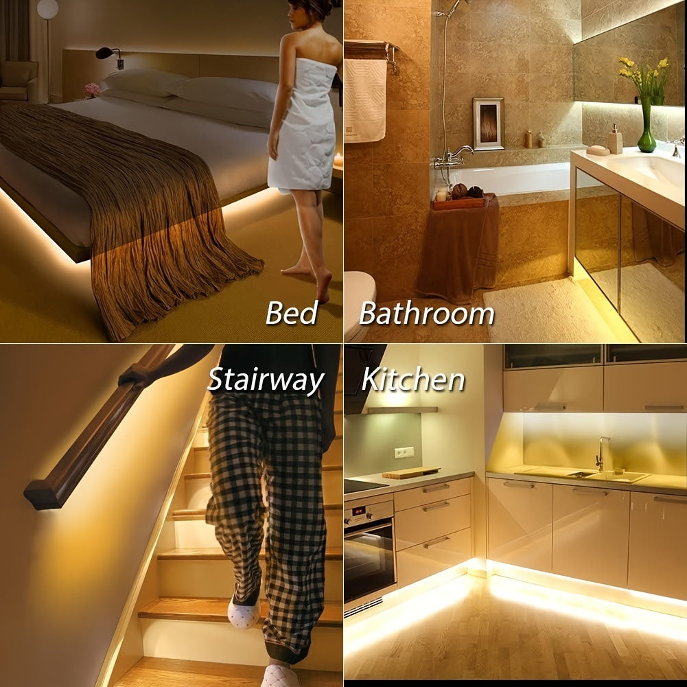 Flexible Motion Sensor LED Strip for Home Lighting