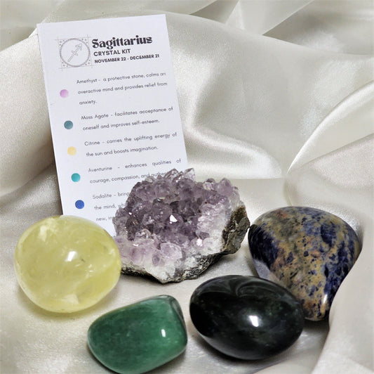 Star Sign Crystal Healing Kit: Sagittarius