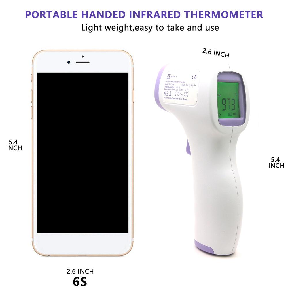 LCD Screen Digital No-Contact Forehead Infrared Forehead Thermometer