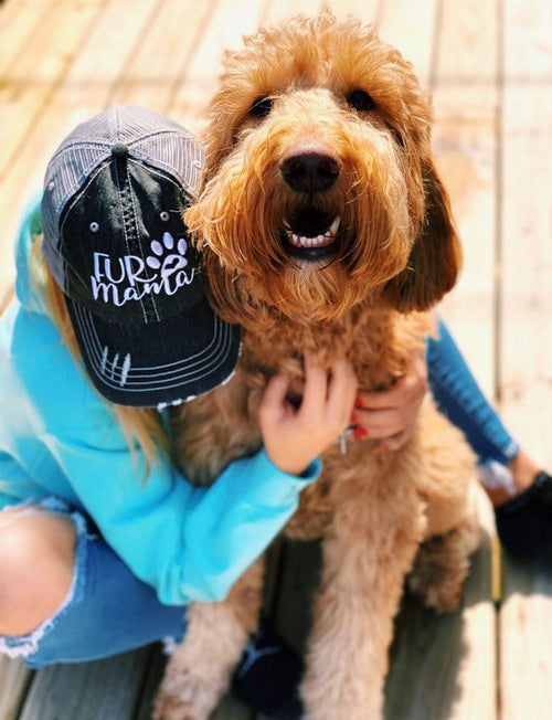 Fur Mama Embroidered Trucker Hat