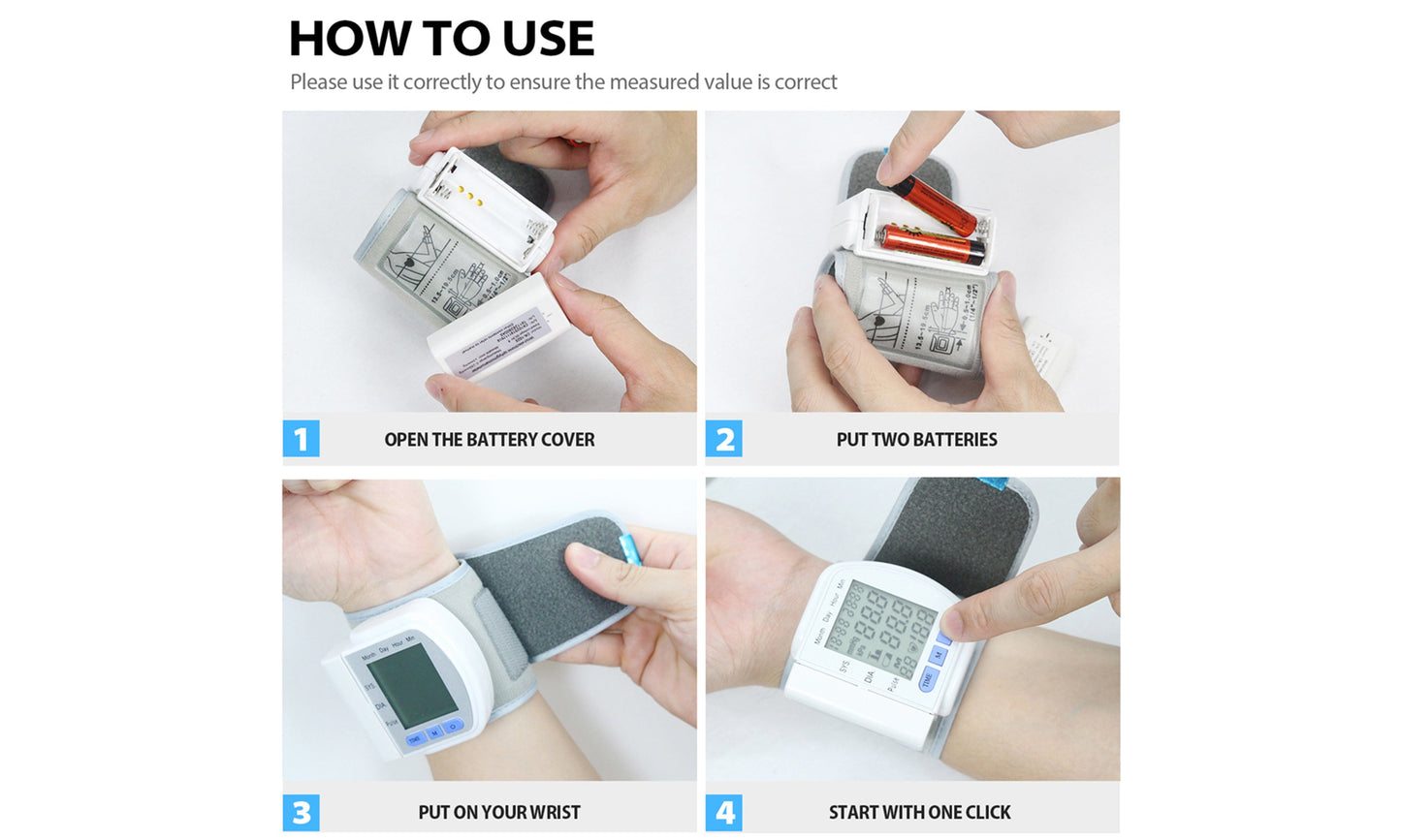 Real-Time Health Monitoring Kit with Forehead Thermometer & Blood