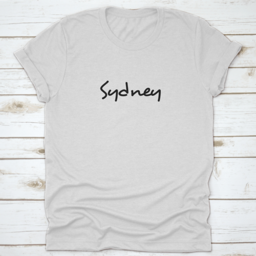 Sydney City Handwritten Text Word Hand Lettering Calligraphy Text