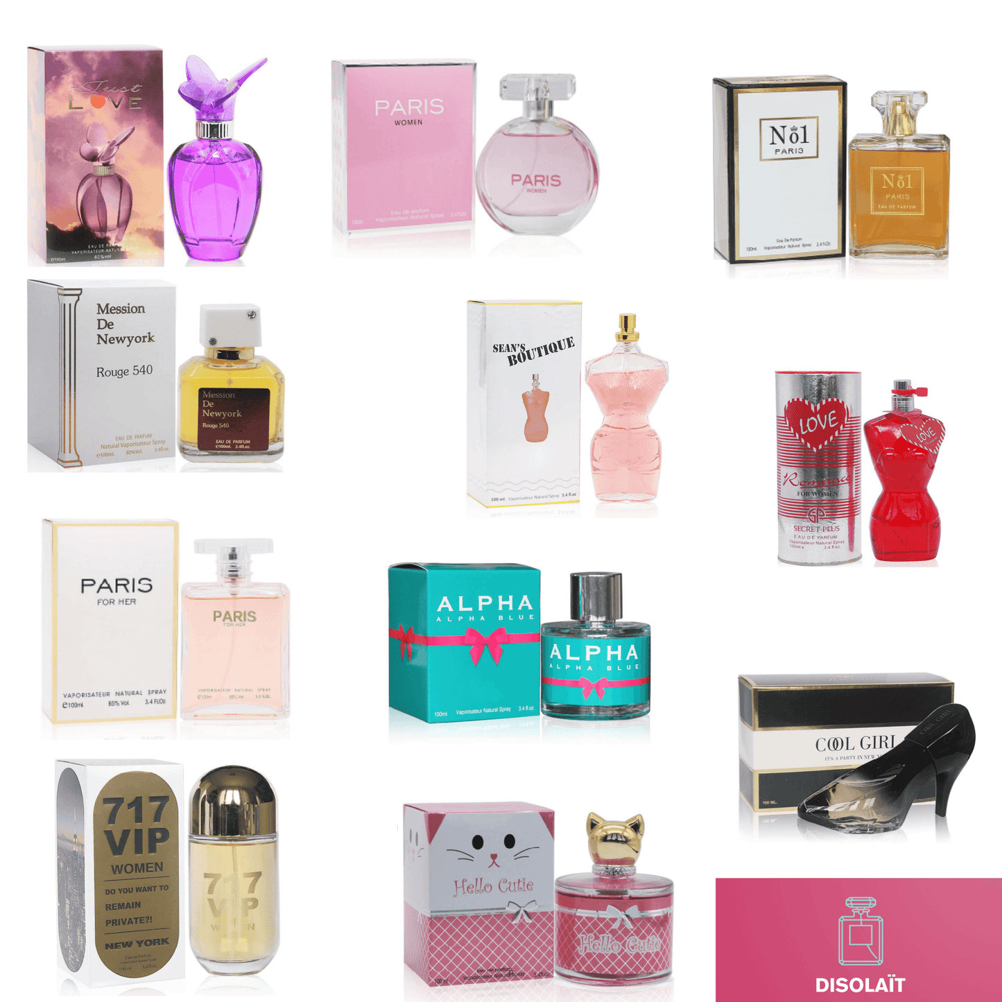 Disola√Øt Women's Perfume Collection