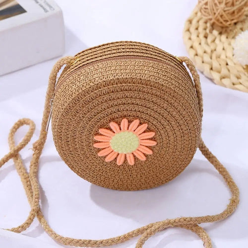 Round Straw Bag