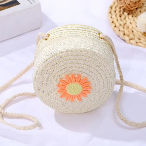 Round Straw Bag