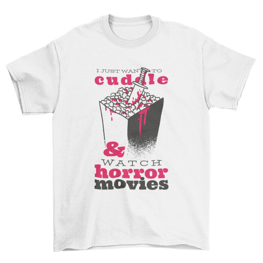 Horror Movie Quote T-shirt Design