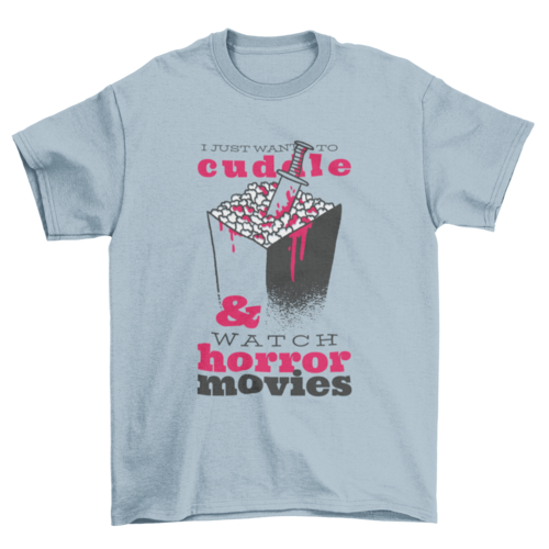 Horror Movie Quote T-shirt Design