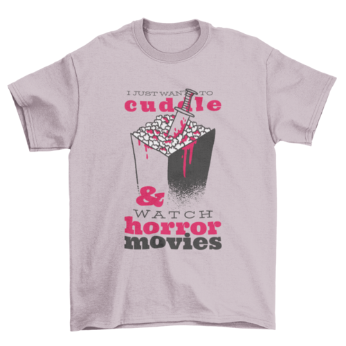 Horror Movie Quote T-shirt Design