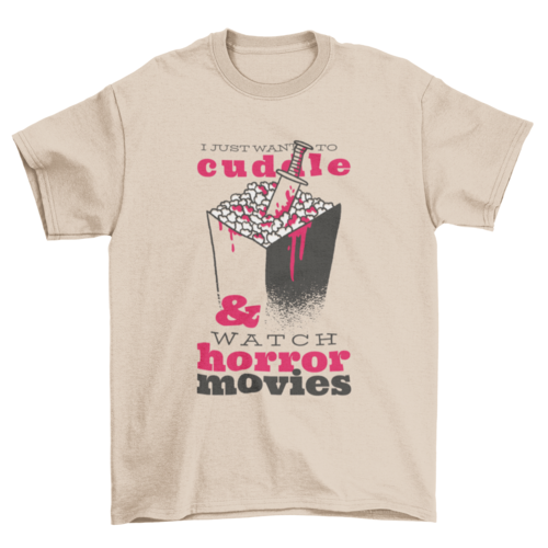 Horror Movie Quote T-shirt Design