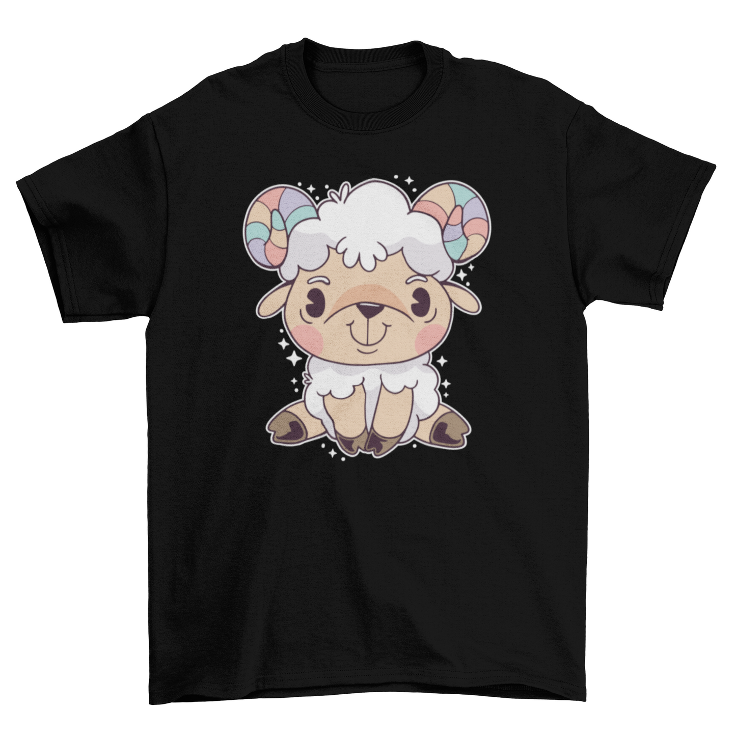 Cute aries t-shirt design