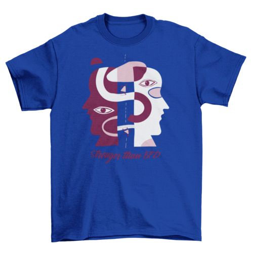 Mental health bpd abstract t-shirt