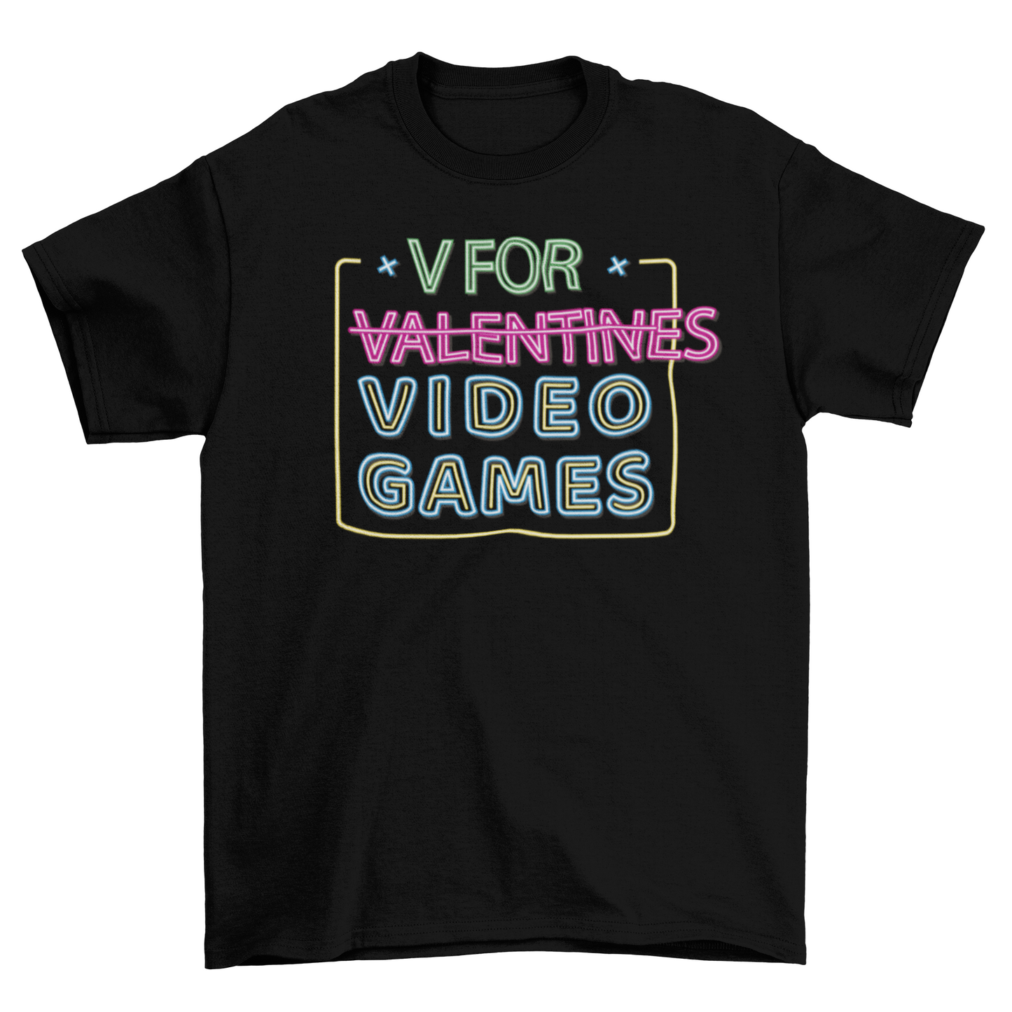 V is for Video Games T-shirt