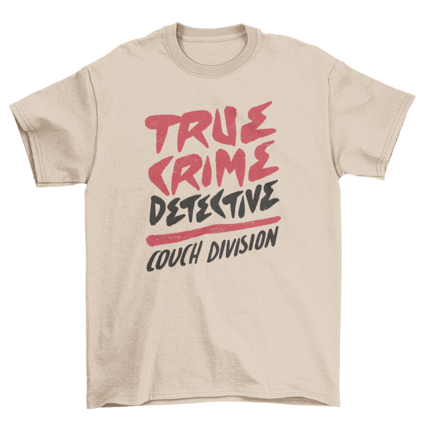 True crime detective hobby t-shirt