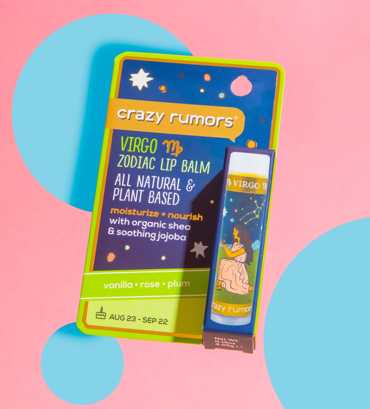 Virgo Zodiac Lip Balm