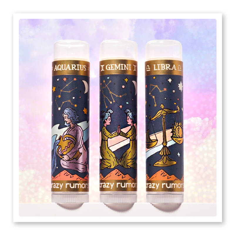 Gemini Zodiac Lip Balm