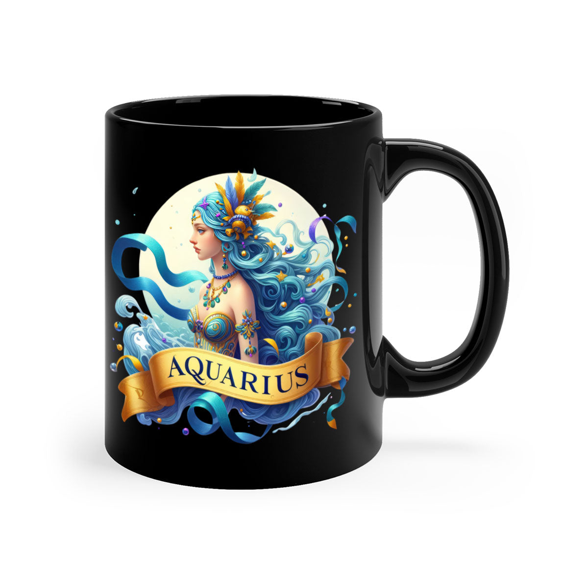 aquarius 84#- zodiac-Mug / Coffee Cup