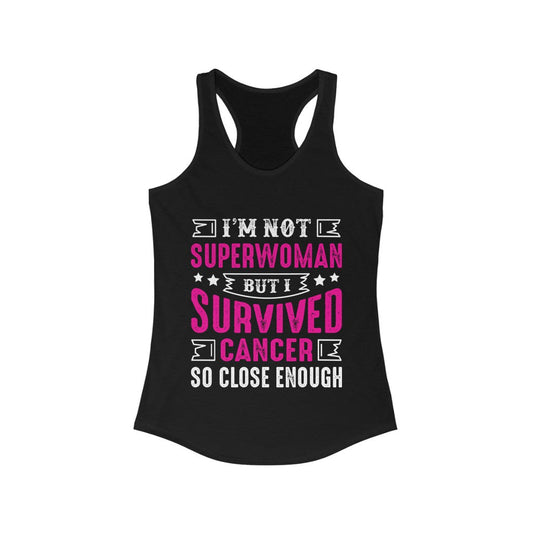 I am not Superwoman but I Survived Cancer Breast Cancer Awareness Race