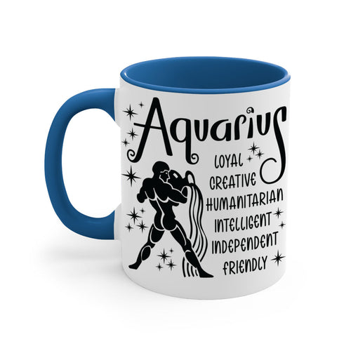 Aquarius 64#- zodiac-Mug / Coffee Cup