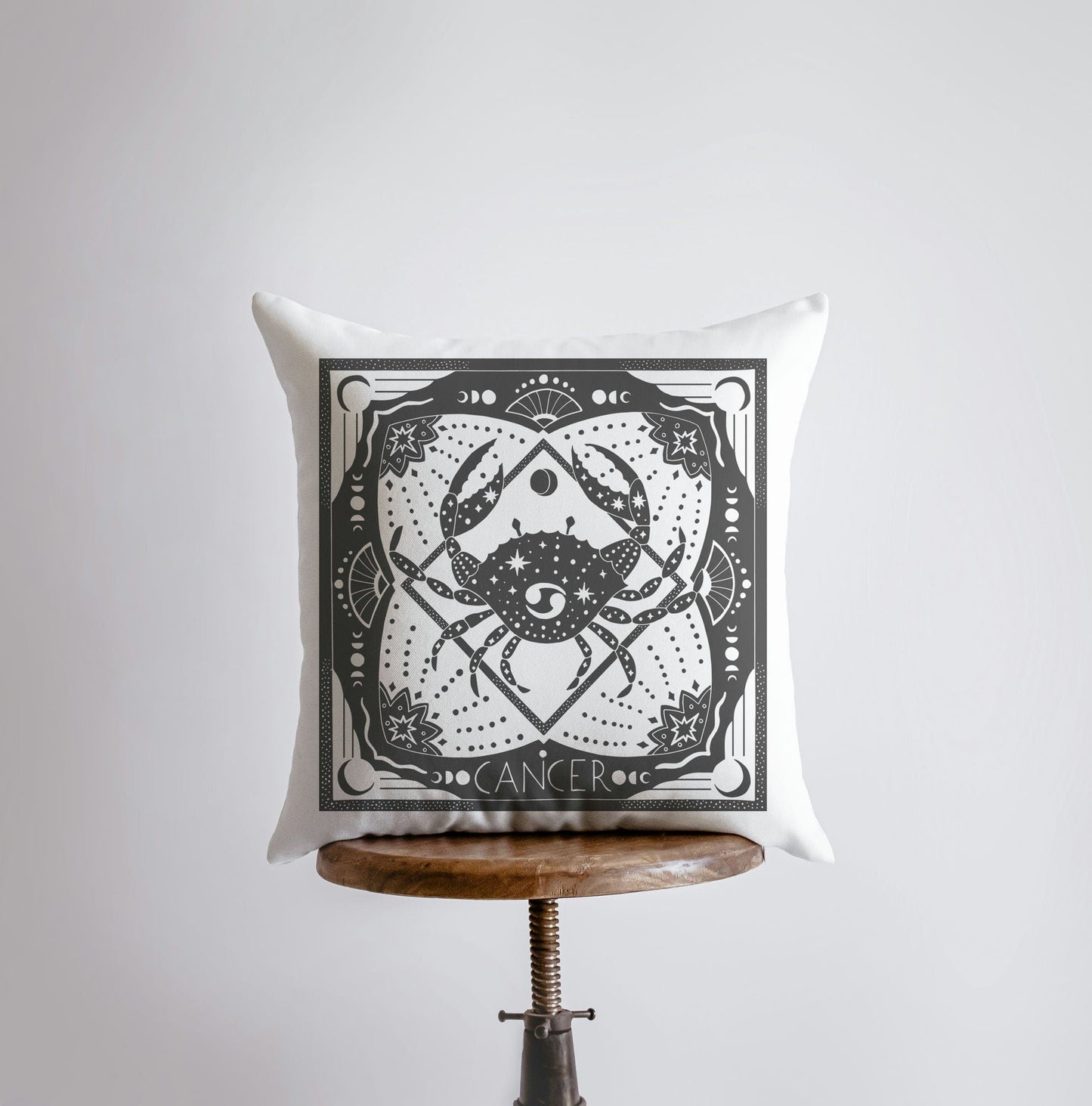 Cancer | Zodiac | Stars | Astrology | Throw Pillow  | Map of the Stars