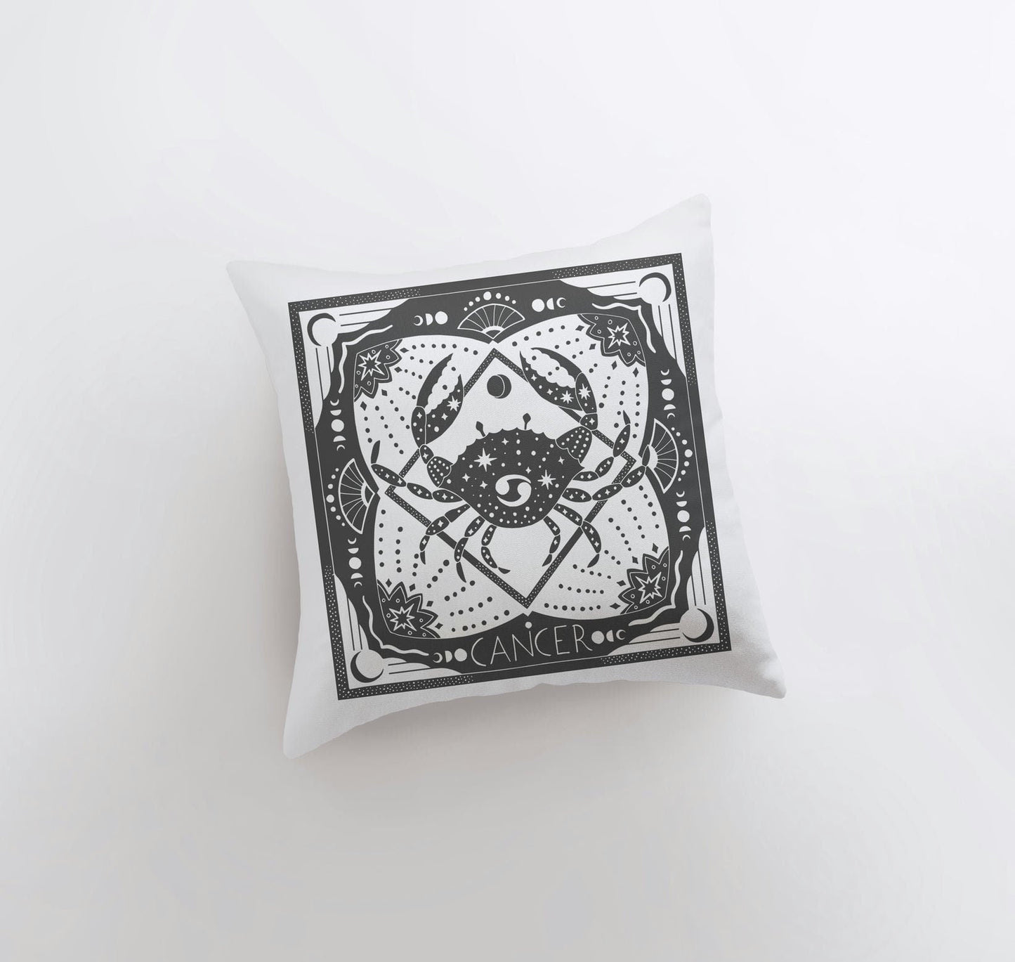 Cancer | Zodiac | Stars | Astrology | Throw Pillow  | Map of the Stars