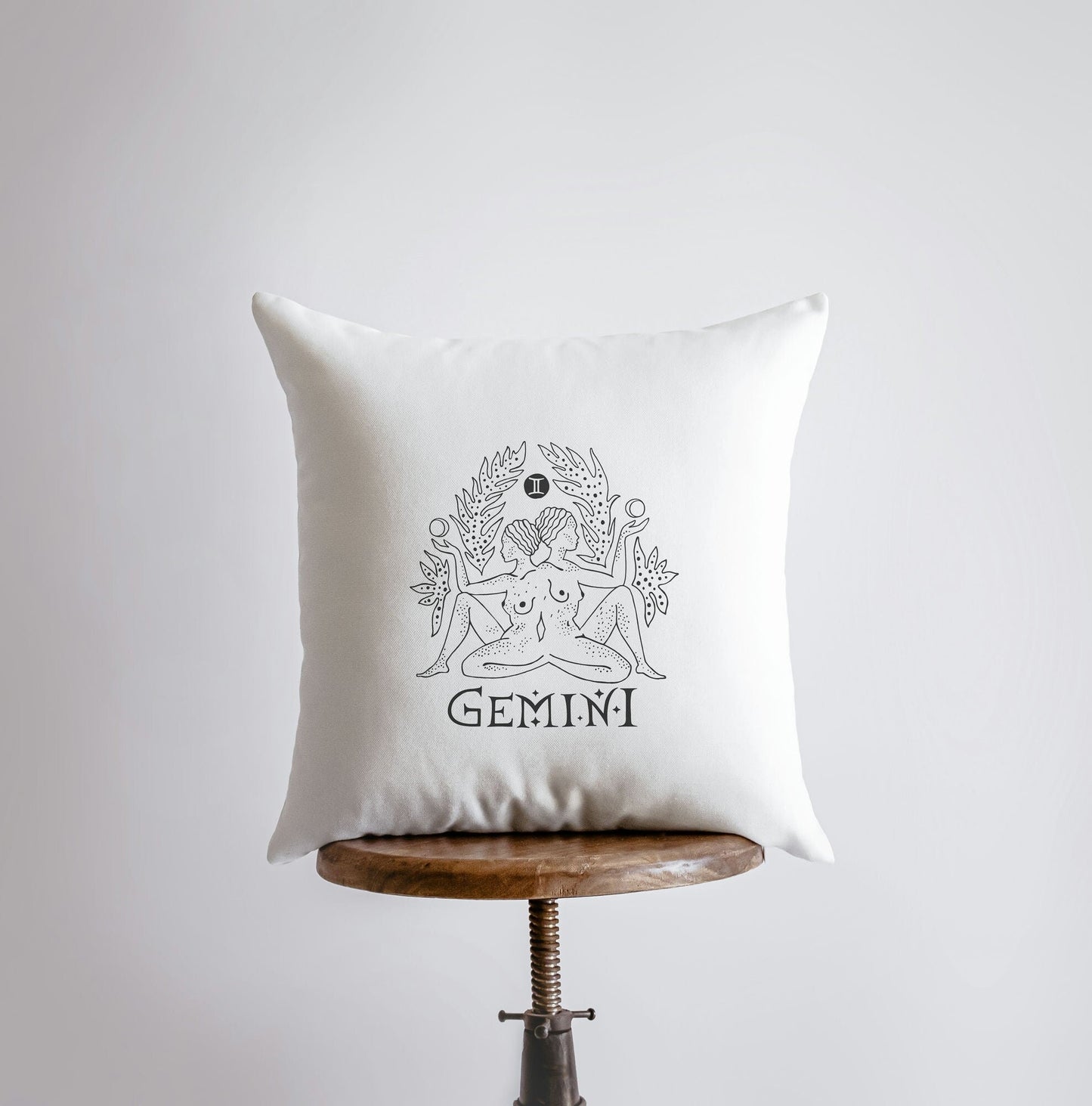 Gemini | Zodiac | Stars | Astrology | Throw Pillow  | Map of the Stars