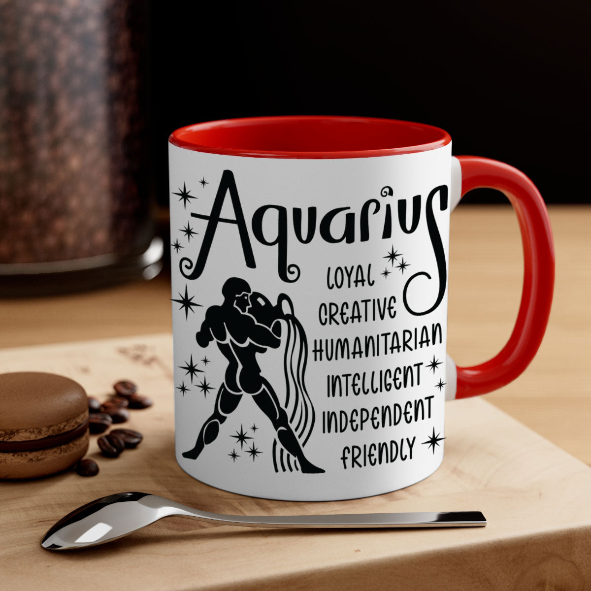 Aquarius 64#- zodiac-Mug / Coffee Cup