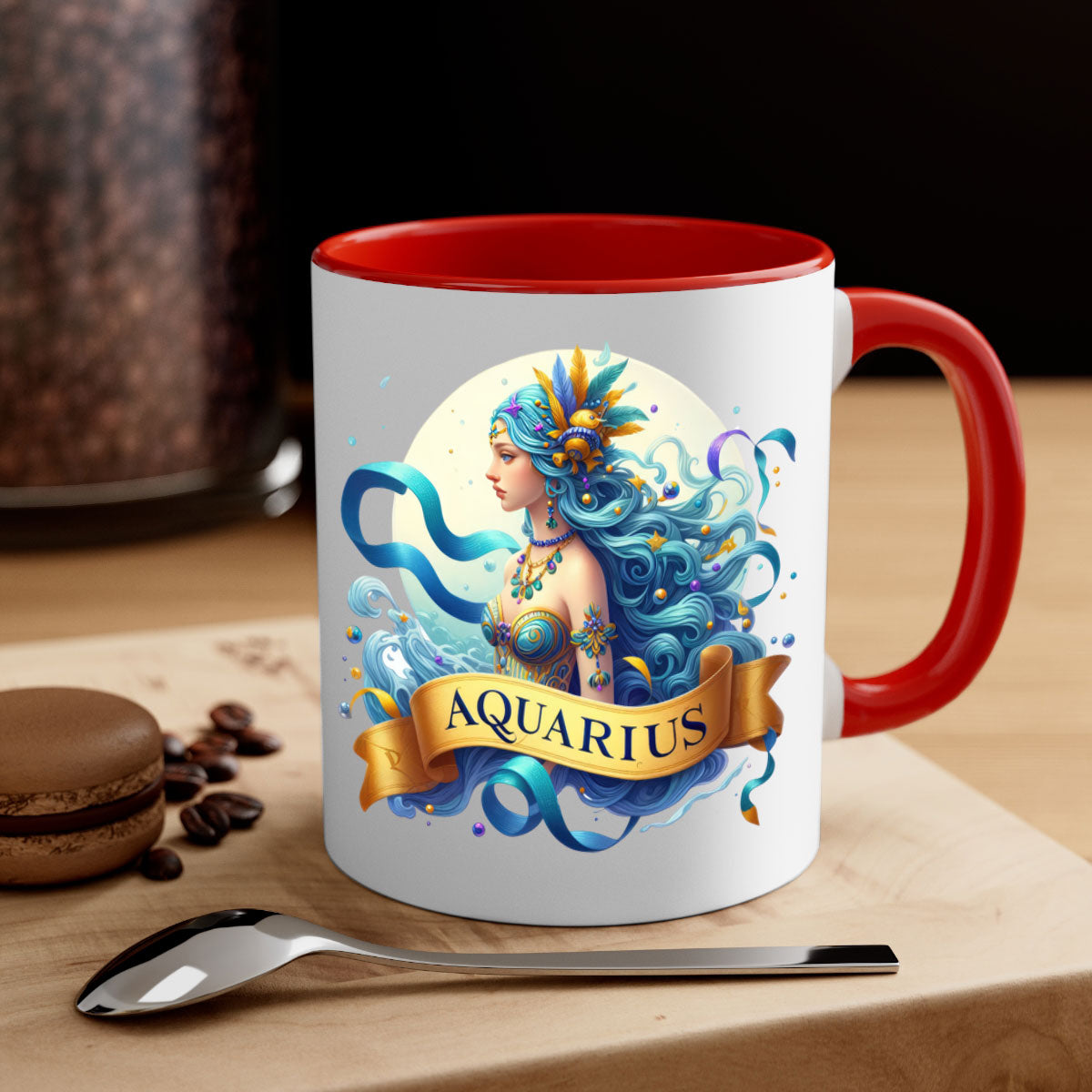 aquarius 84#- zodiac-Mug / Coffee Cup