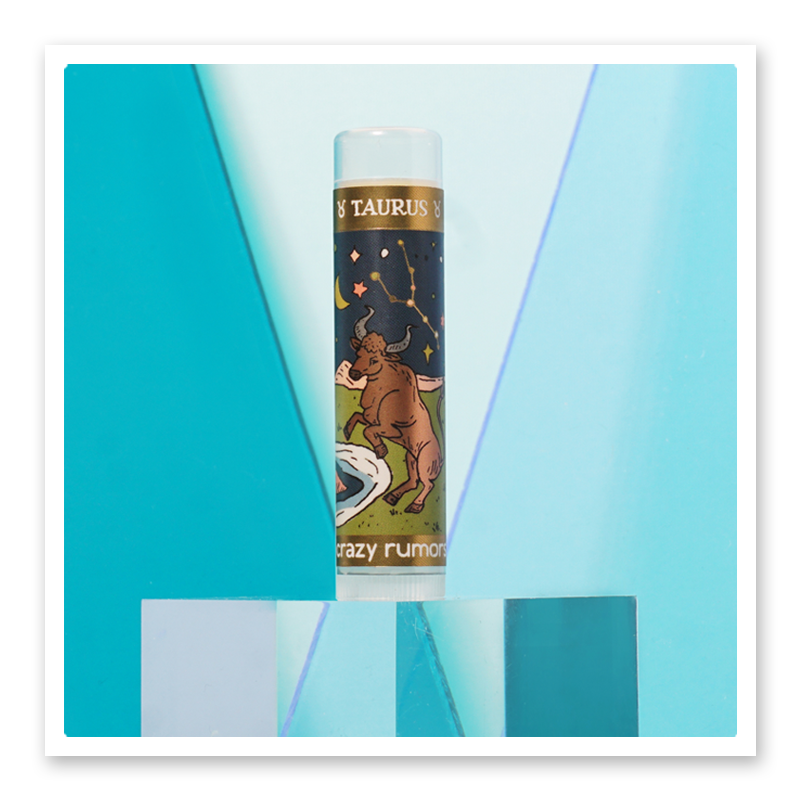 Taurus Zodiac Lip Balm