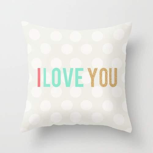 I love you Pillow