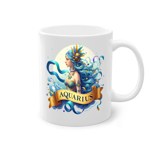 aquarius 84#- zodiac-Mug / Coffee Cup