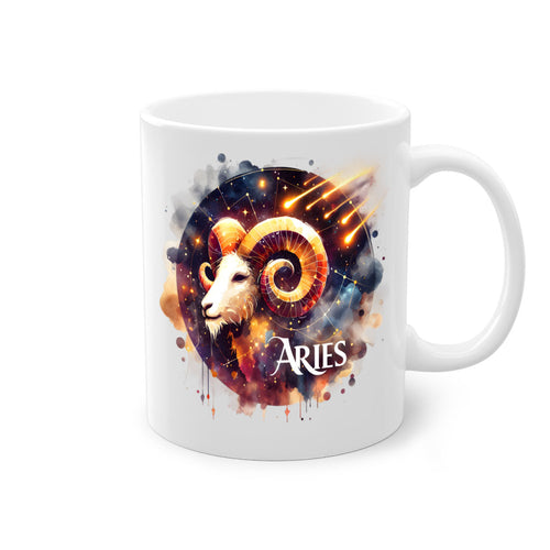 aries 127#- zodiac-Mug / Coffee Cup