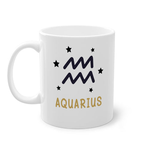 aquarius 83#- zodiac-Mug / Coffee Cup