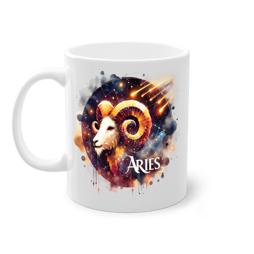 aries 127#- zodiac-Mug / Coffee Cup