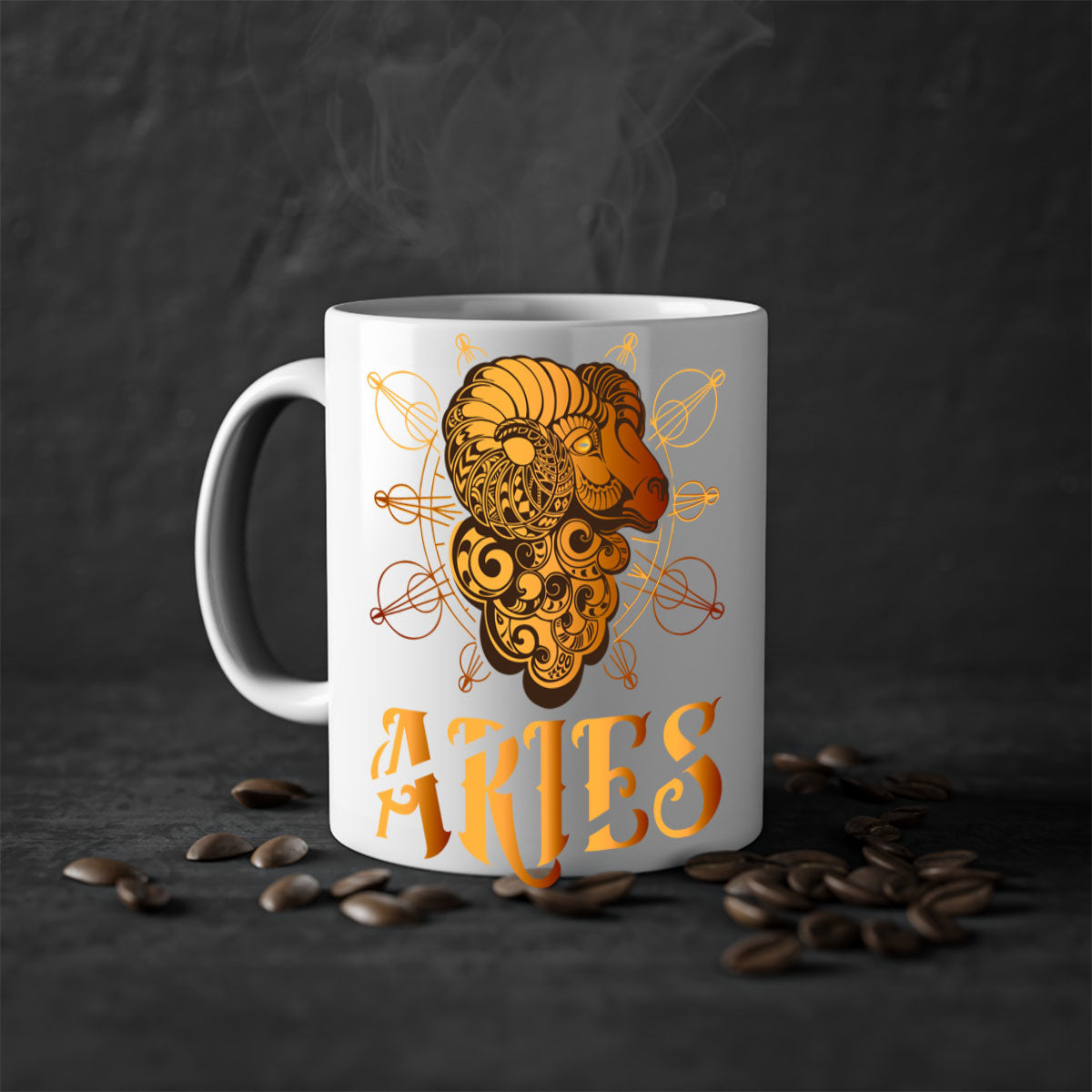 Aries 121#- zodiac-Mug / Coffee Cup