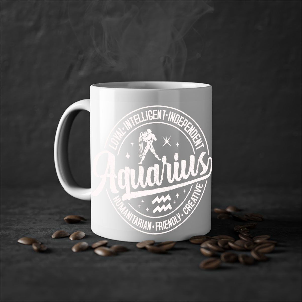 aquarius 77#- zodiac-Mug / Coffee Cup