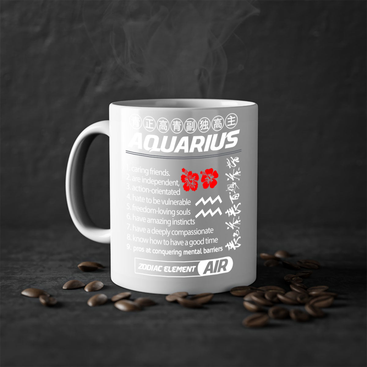 aquarius 85#- zodiac-Mug / Coffee Cup