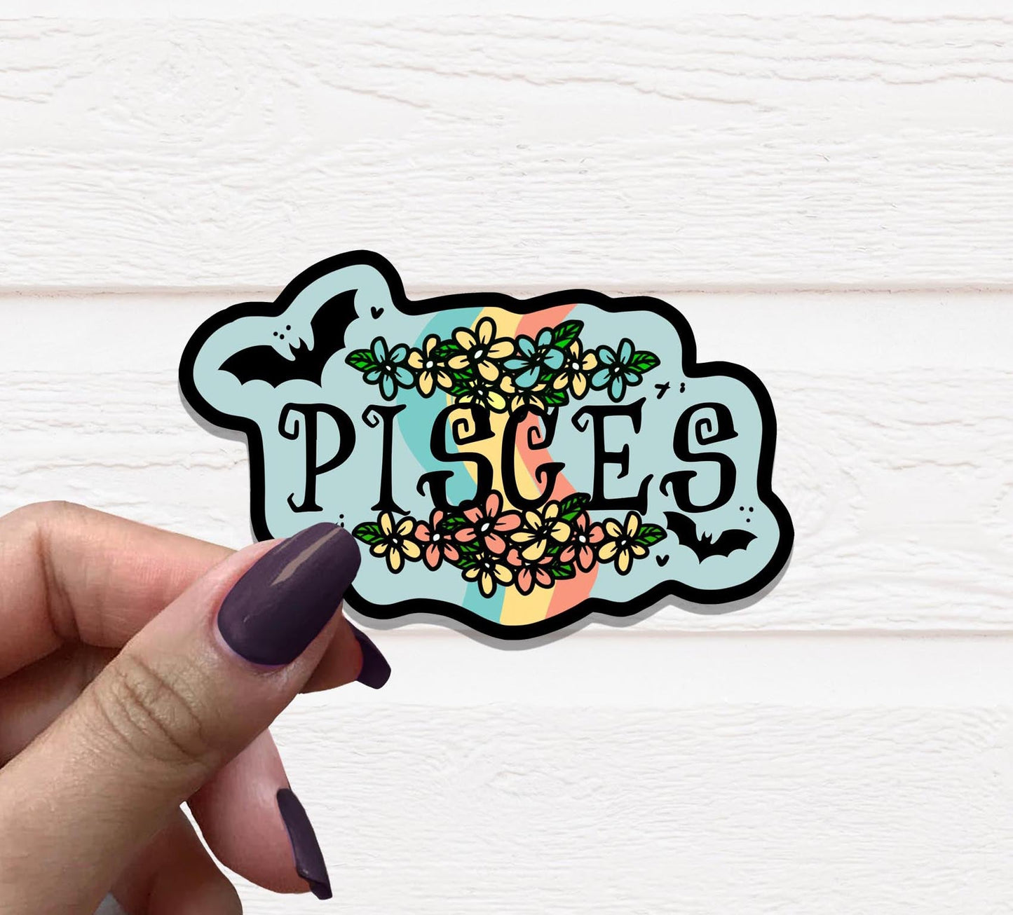 Zodiac Pisces Vinyl Sticker